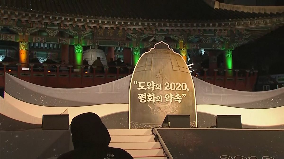 I festeggiamenti per il 2020 nelle due Coree