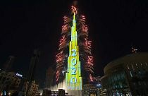 عروض برج خليفة للاحتفال بالعام الجديد