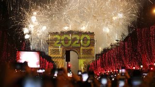 París celebra el Año Nuevo