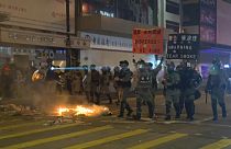 Szilveszterkor is folytatódtak a hongkongi tüntetések