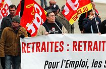 Manifestation à Bayonne (France) le 28 décembre 2019