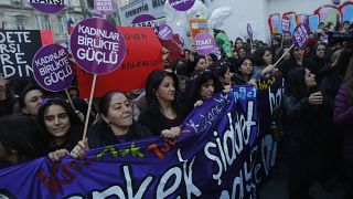 25 Kasım Kadına Yönelik Şiddetle Mücadele Günü Yürüyüşü - 2018, İstanbul
