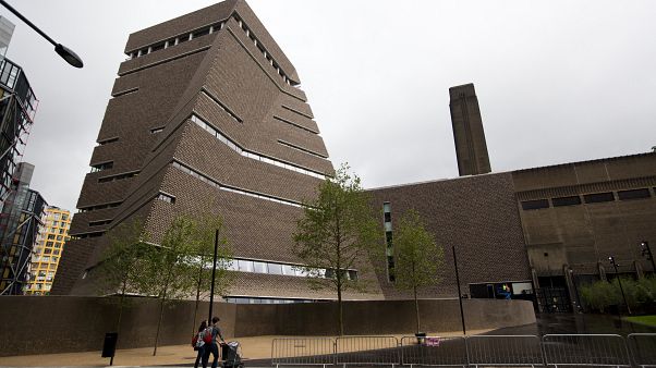 The Tate Modern gallery in London, Britain. The Tate Modern gallery in London, Britain.