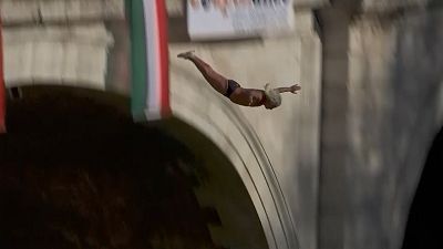 Grandfather, 68, among New Year's Day divers into Rome's River Tiber