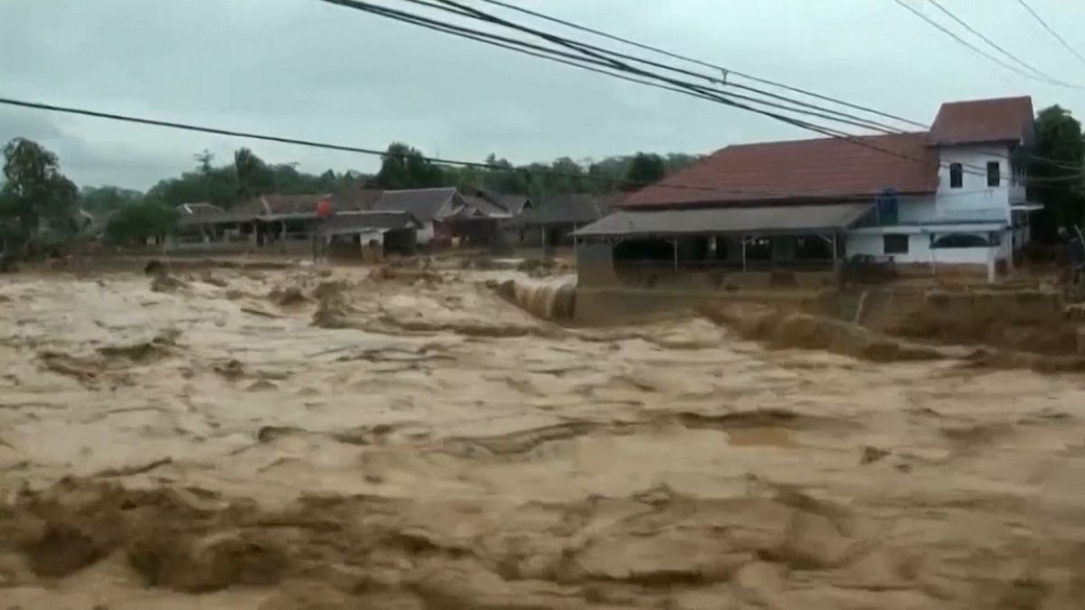 Flash floods kill more than 20 in Indonesia's capital Jakarta and the surrounding regions