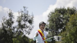Claudia Lopez investie à Bogota : la première femme maire homosexuelle de la capitale colombienne