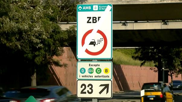 Los vehículos más contaminantes ya no pueden entrar en Barcelona Los vehículos más contaminantes ya no pueden entrar en Barcelona