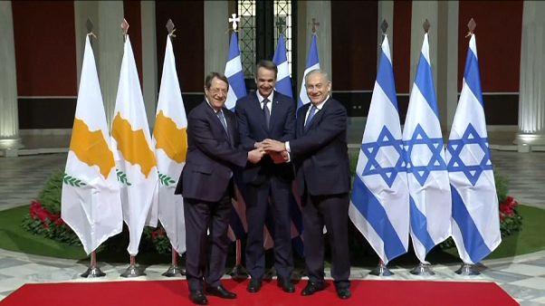 Gazoduc EastMed : un accord énergétique historique sur fond de tensions avec la Turquie Gazoduc EastMed : un accord énergétique historique sur fond de tensions avec la Turquie