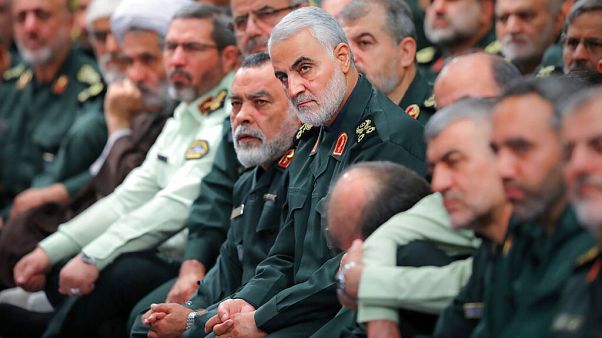 İran Devrim Muhafızları Ordusu'na (DMO) bağlı Kudüs Gücü Komutanı General Kasım Süleymani İran Devrim Muhafızları Ordusu'na (DMO) bağlı Kudüs Gücü Komutanı General Kasım Süleymani