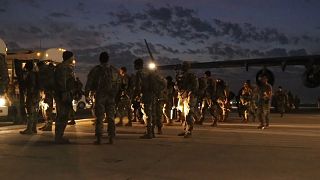 شماری از نیروهای نظامی آمریکا وارد بغداد شدند 