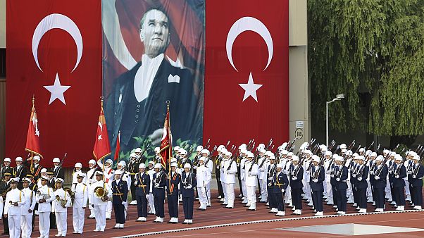 Milli Savunma Üniversitesine bağlı deniz, kara, hava harp okulları mezuniyet töreni Milli Savunma Üniversitesine bağlı deniz, kara, hava harp okulları mezuniyet töreni