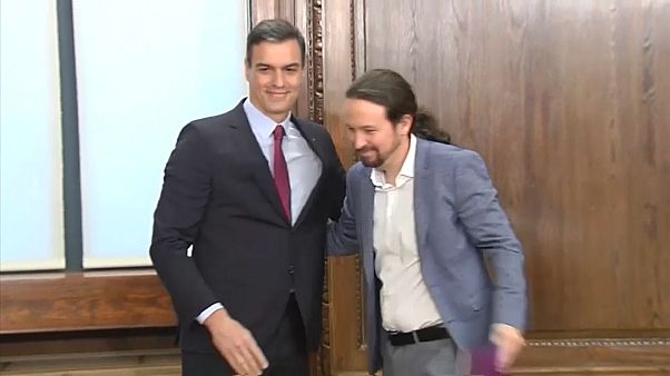 Wackelpartie für Sanchez im spanischen Parlament Wackelpartie für Sanchez im spanischen Parlament