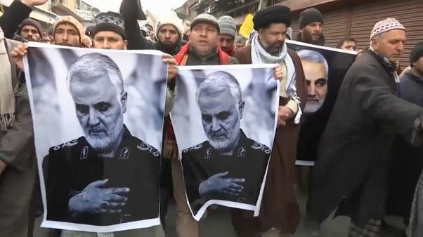 Manifestations de colère après la mort de Qassem Soleimani Manifestations de colère après la mort de Qassem Soleimani