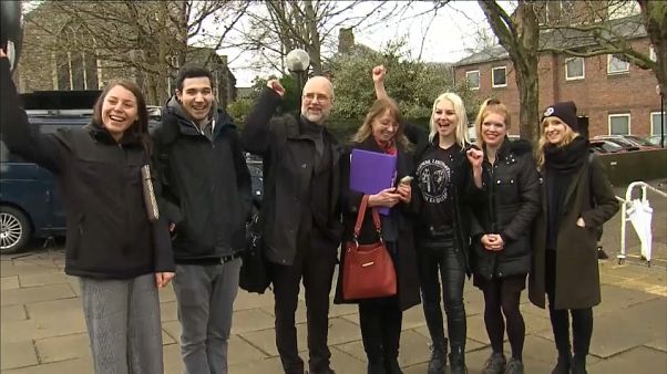 Ethical vegans celebrate after winning landmark legal case in UK Ethical vegans celebrate after winning landmark legal case in UK