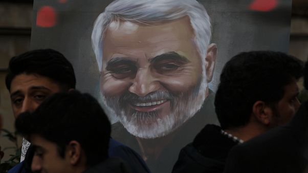 İran Devrim Muhafızları Ordusuna bağlı Kudüs Gücü Komutanı General Kasım Süleymani İran Devrim Muhafızları Ordusuna bağlı Kudüs Gücü Komutanı General Kasım Süleymani