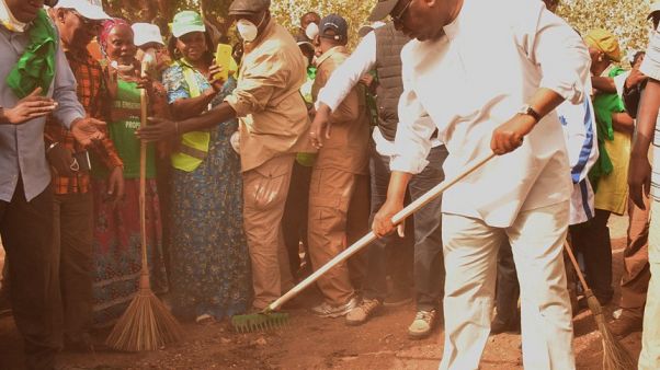 Senegal Cumhurbaşkanı Macky Sall Senegal Cumhurbaşkanı Macky Sall