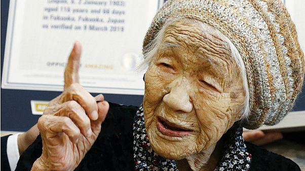 Dünyanın en yaşlı insanı Kane Tanaka - Mart 2019 Arşiv Dünyanın en yaşlı insanı Kane Tanaka - Mart 2019 Arşiv