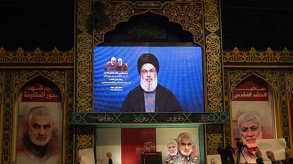 Hizbullah lideri Hasan Nasrallah Hizbullah lideri Hasan Nasrallah