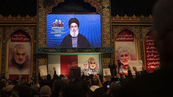 Nasrallah garante retaliação contra EUA e fala de uma nova fase na região Nasrallah garante retaliação contra EUA e fala de uma nova fase na região