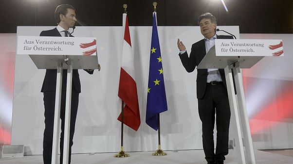 ÖVP-Chef Sebastian Kurz und Grünen-Chef Werner Kogler ÖVP-Chef Sebastian Kurz und Grünen-Chef Werner Kogler