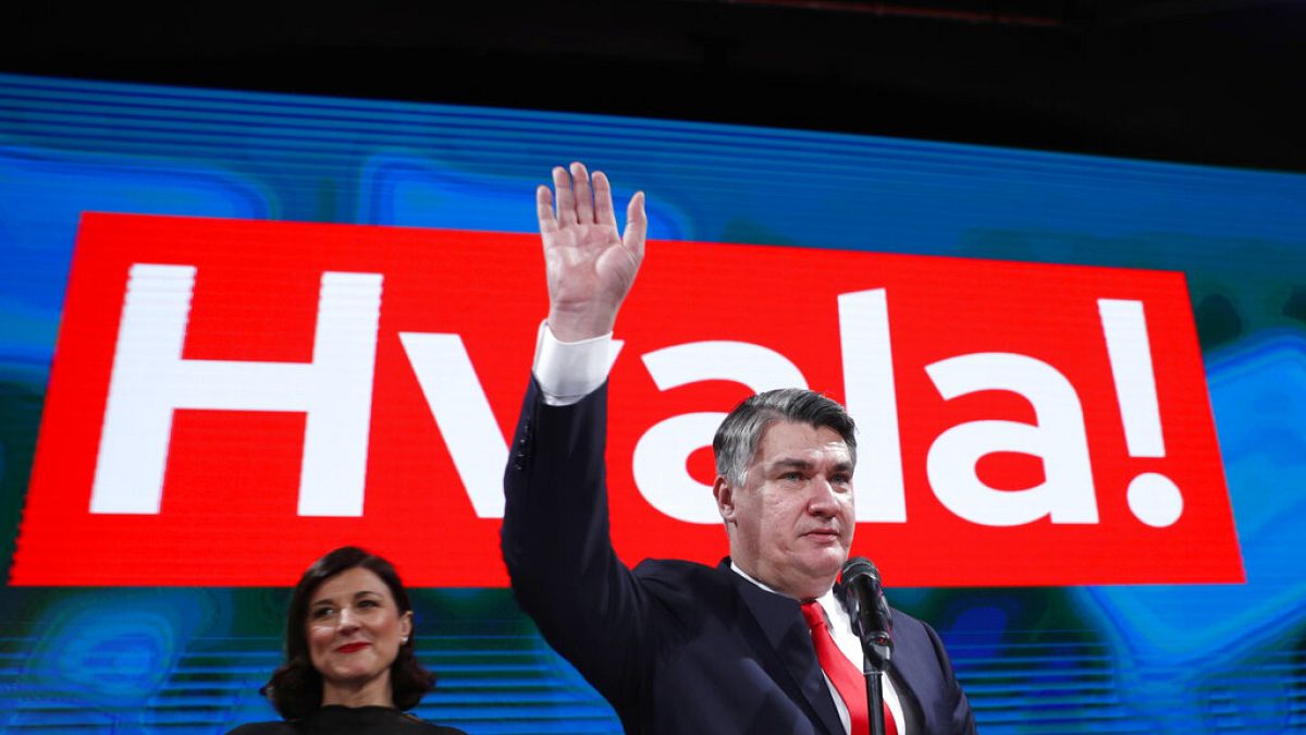 Milanovic envía un mensaje de "unidad" tras ganar las presidenciales croatas