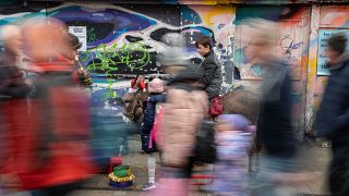 20th December, 2019. General views of Galway City, declared the European City of Culture 2010. Wilkinstown, Navan, County Meath, Ireland.