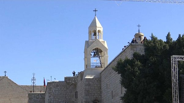 Orthodoxes Weihnachtsfest in Bethlehem Orthodoxes Weihnachtsfest in Bethlehem