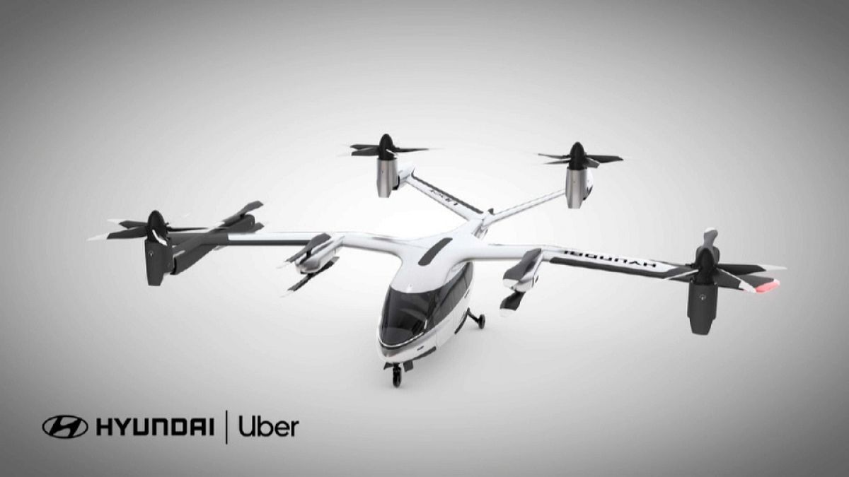 La mobilità alternativa con i taxi volanti di Hyundai e Uber