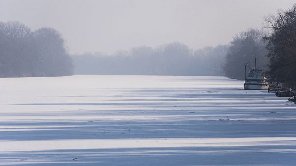 A befagyott Tisza A befagyott Tisza