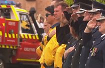 یادبود آتش‌نشان جان باخته در استرالیا