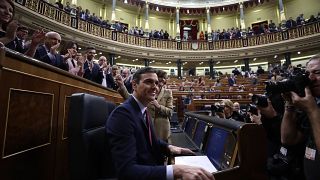 Spain's caretaker Prime Minister Pedro Sanchez