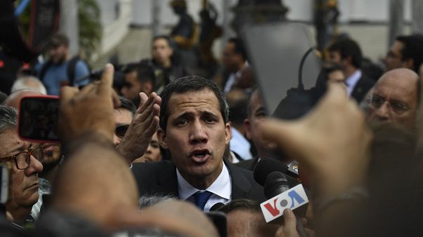 Venezuela opposition leader Guaido takes oath as parliamentary speaker Venezuela opposition leader Guaido takes oath as parliamentary speaker