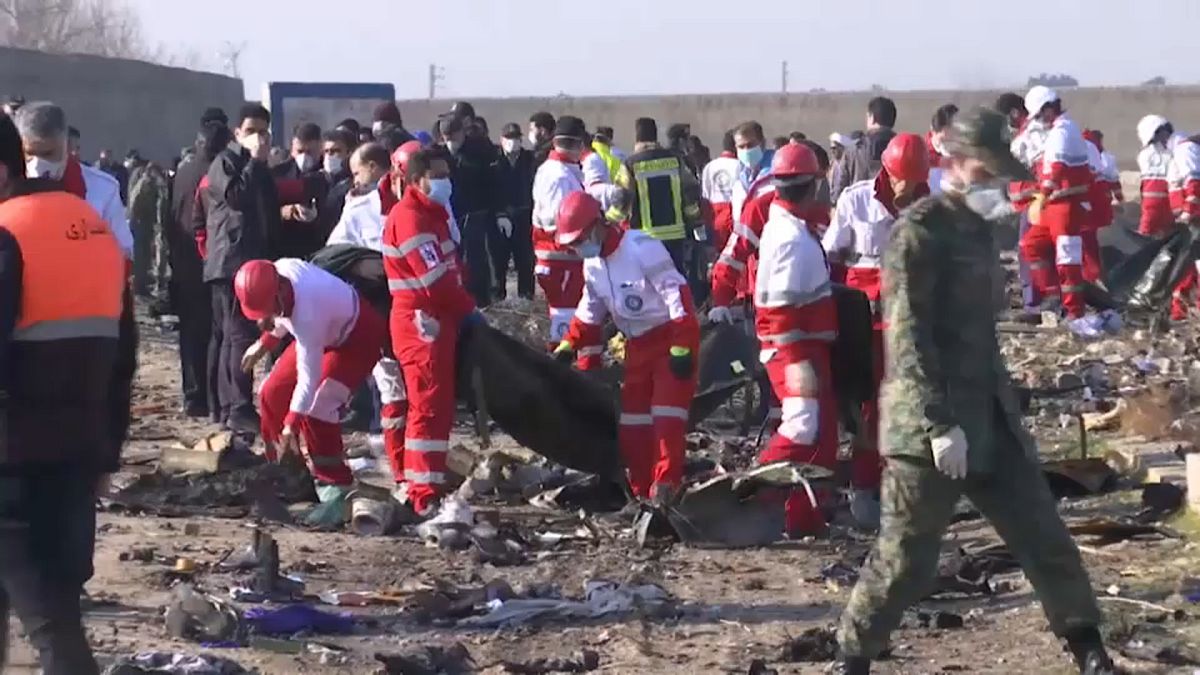  176 Tote bei Flugzeugabsturz in Iran, "keine Erkenntnisse" zu deutschen Opfern