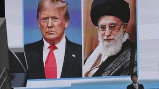 ABD Başkanı Donald Trump ve İran dini lideri Ali Hamaney
