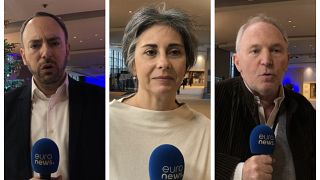 Avrupa Parlamenterleri Sergey Lagodinsky, Bernard Guetta ve İsabel Santos