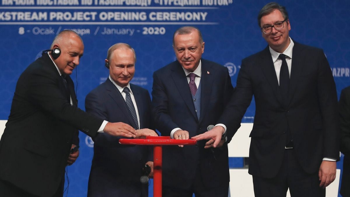 افتتاح خط انتقال گاز با حضور اردوغان و پوتین؛ گاز روسیه از طریق ترکیه به اروپا می‌رود