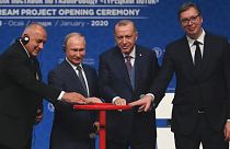 افتتاح خط انتقال گاز با حضور اردوغان و پوتین؛ گاز روسیه از طریق ترکیه به اروپا می‌رود