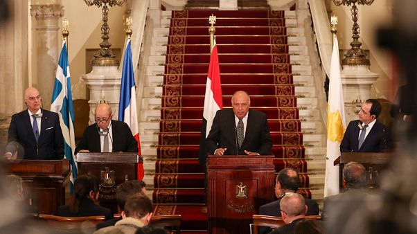 Mısır'da beşli Libya toplantısı Mısır'da beşli Libya toplantısı