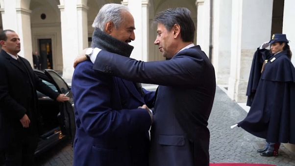Conte-Haftar találkozó Rómában Conte-Haftar találkozó Rómában