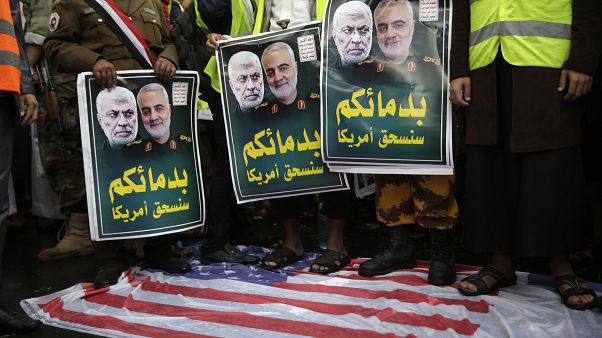 ABD'nin saldırısı Yemen'de protesto edildi ABD'nin saldırısı Yemen'de protesto edildi