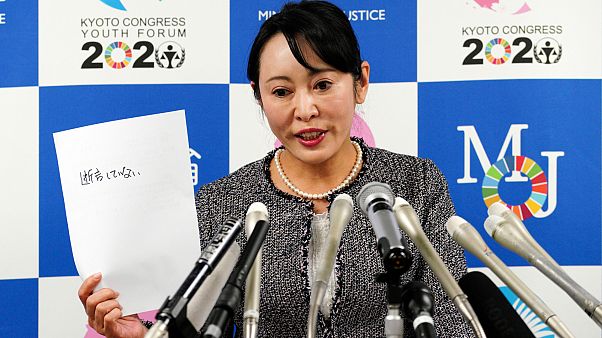 Japonya Adalet Bakanı Mori Masako Japonya Adalet Bakanı Mori Masako