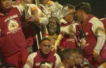 Huge crowds join Black Nazarene procession in the Philippines