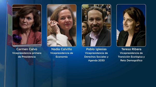 El Gobierno de España tendrá cuatro vicepresidencias, una de ellas para la líder de Unidas Podemos El Gobierno de España tendrá cuatro vicepresidencias, una de ellas para la líder de Unidas Podemos