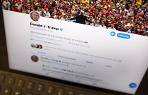 حسااب الرئيس الأمريكي دونالد ترامب على تويتر