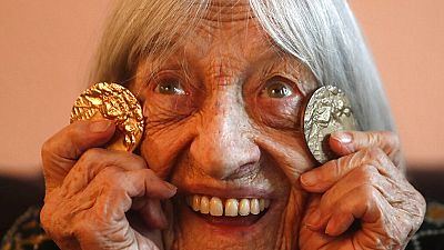 Decana das Olimpíadas, Agnes Keleti, fez 99 anos