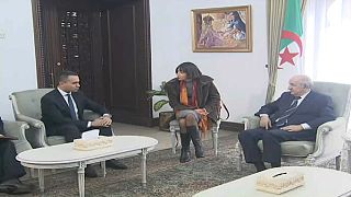 الرئيس الجزائري عبدالمجيد تبون يستقبل وزير الخارجية الإيطالي