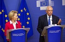 Ursula von der Leyen an EU foreign policy chief Josep Borrell