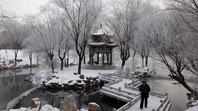 H μαγεία του χιονιού στην Κίνα