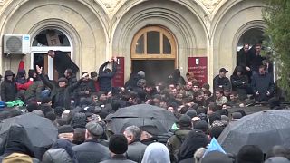 Sturm auf abchasischen Präsidentenpalast