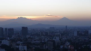Vulkan Popocatepetl ausgebrochen